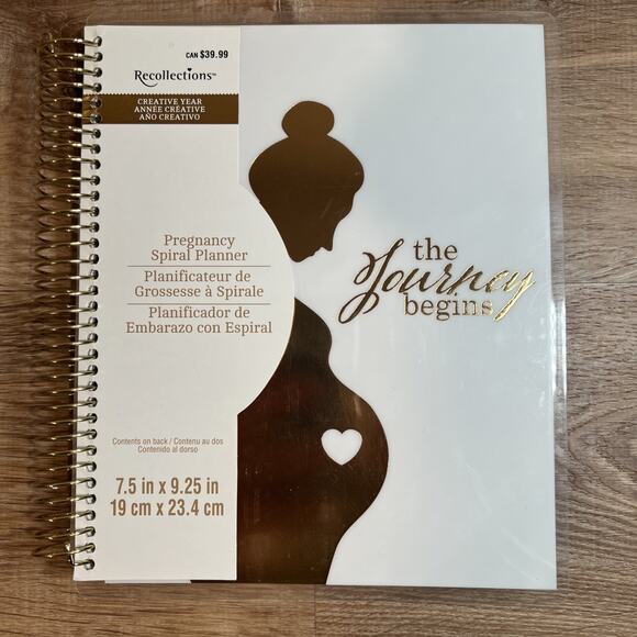 Recollections Pregnancy Spiral Planner - Picture 1 of 7